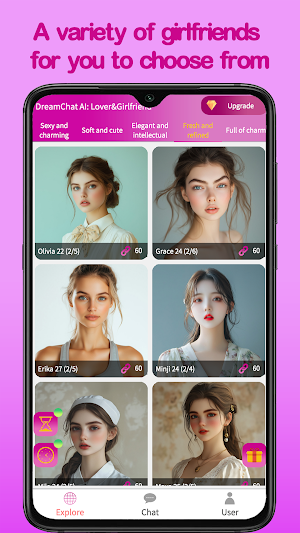 DreamChat AI: Lover&Girlfriend Screenshot 0