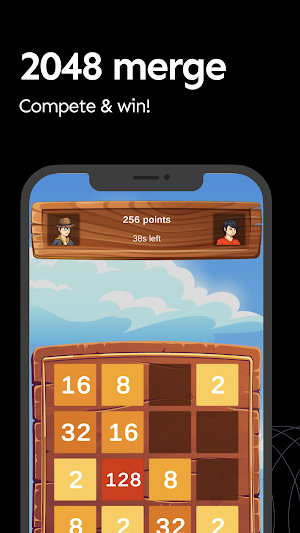 2048 Battle: Competitive Merge Screenshot 0