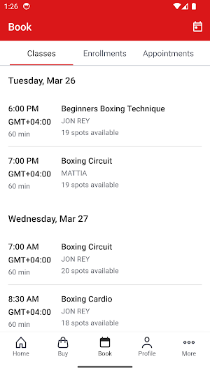 Round 10 Boxing Club Screenshot 1