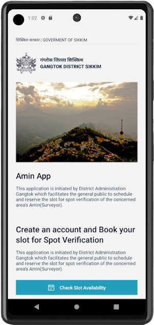 Amin App - Gangtok Screenshot 0