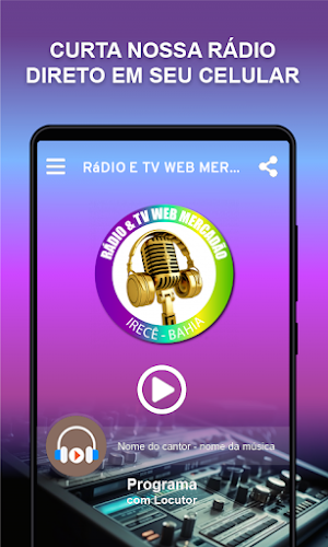 Rádio e TV Web Mercadão Screenshot 0