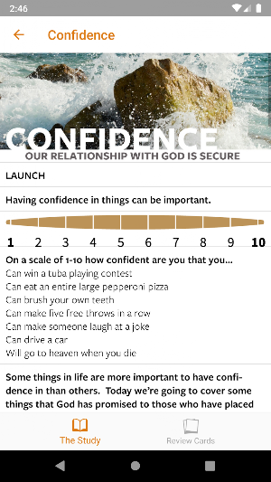 Thrive Studies Screenshot 2