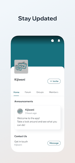 Kijiweni - Networking & Mentor Screenshot 1