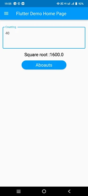 Square Root Calculator Screenshot 1
