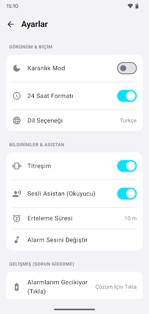 My Assistant: Smart Alarm Screenshot 2