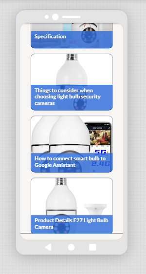 E27 light bulb camera hints Screenshot 2