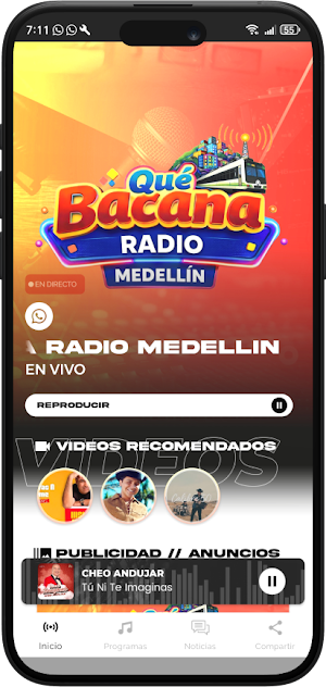 Que Bacana Radio Medellin Screenshot 1