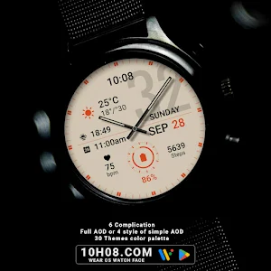 Watch face 10h08.com #75 Screenshot 3