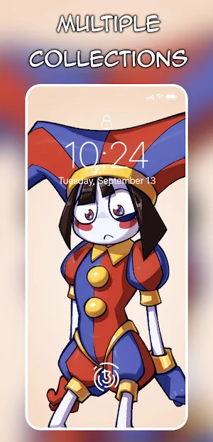Digital Circus Walls Pomni 4K Screenshot 3