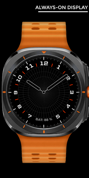 Night ver 24 - watch face Screenshot 2
