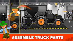 Farm Driving Tractor Games Screenshot 0