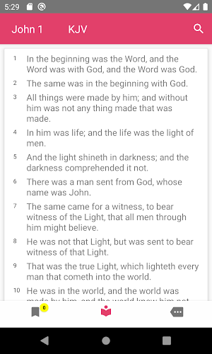 Digital Bible App Screenshot 0