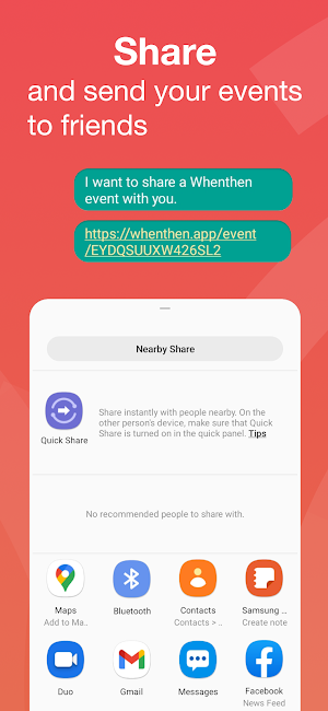 Whenthen - Event Countdown Screenshot 2