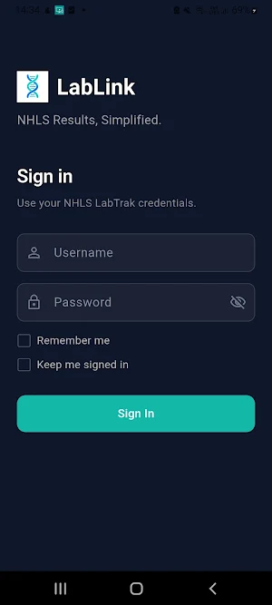 Lablink Screenshot 0