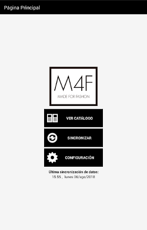 M4F - Catálogo Móvil Screenshot 0