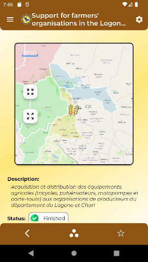 Lake Chad Information System Screenshot 1