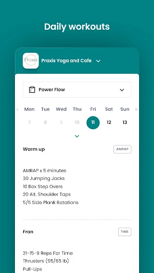 Praxis Yoga & Cafe Screenshot 3