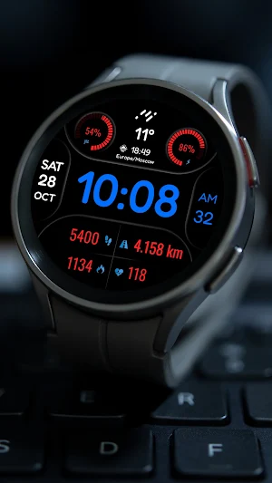 RoooK Digital Sport Watchface Screenshot 3