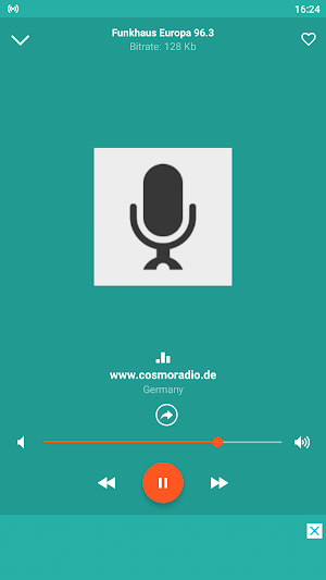 Funkhaus Europa 96.3 App DE Screenshot 1
