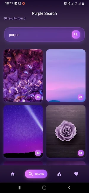 Purple Wallpaper HD Screenshot 1