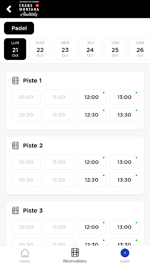 ACCM RESERVATIONS Screenshot 3