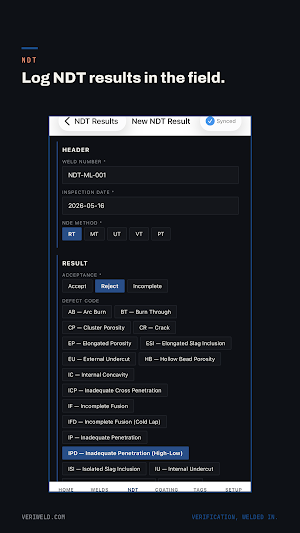Veriweld Screenshot 2