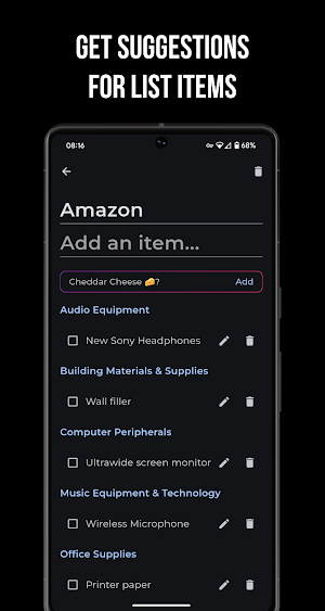 Jist: AI lists Screenshot 2