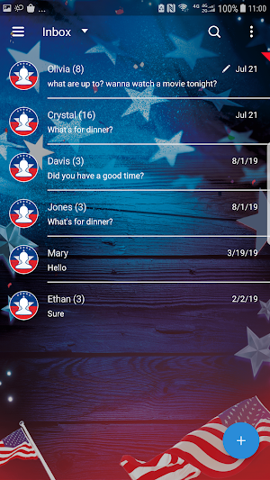 Independence day skin Screenshot 1
