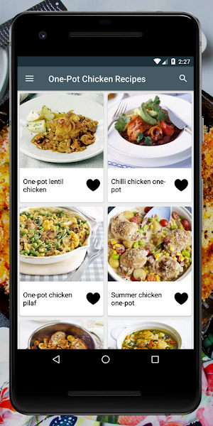 One Pot Chicken Recipes: Tasty One Pot Recipes App Screenshot 1