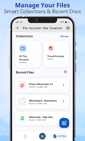 File Scanner: Doc Scanner Screenshot 1