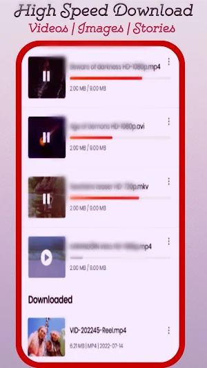 All video & music downloader Screenshot 1