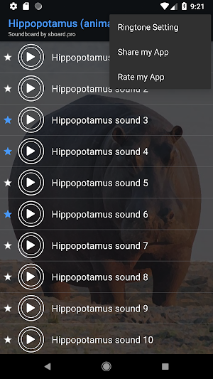 Hippopotamus (animal) sounds ~ Sboard.pro Screenshot 3