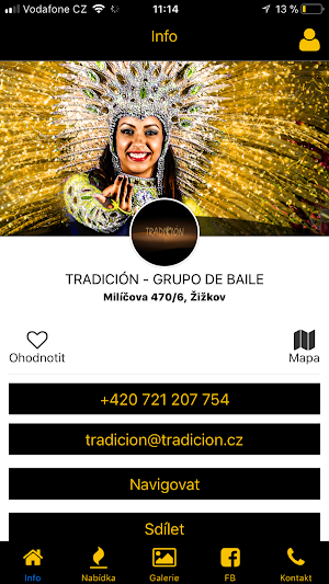 Tradición grupo de baile Screenshot 0