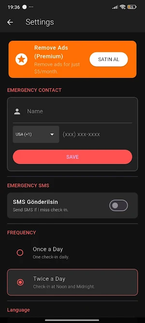Safe Check: Security Alert Screenshot 1