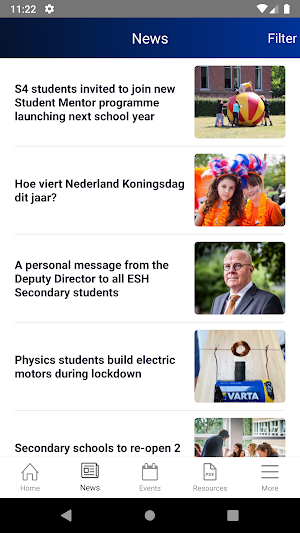 European School The Hague Screenshot 1