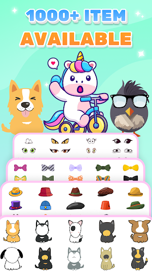 Animal Maker - DIY Funny Emoji Screenshot 2