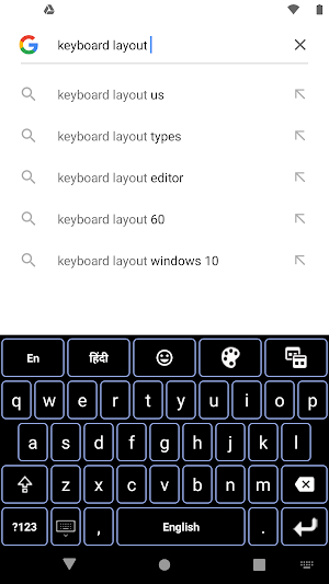 Hindi Keyboard App Screenshot 0
