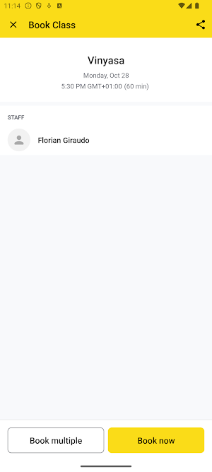 Flo Yoga Studio Screenshot 2