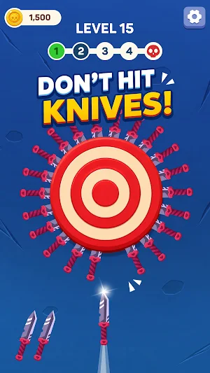 Knife Hunt: Monster Spin Screenshot 1