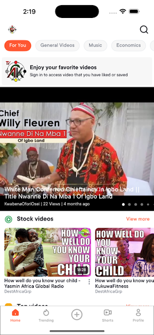 AbibitumiTV - Mobile App Screenshot 0