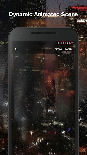 Real Raindrops Live Wallpaper Screenshot 1