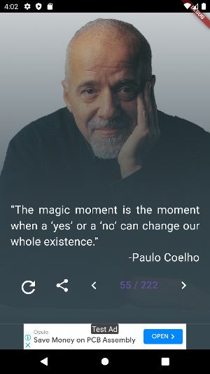 Paulo Coelho Quotes Screenshot 0