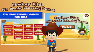 Cowboy Fourth Grade Games Screenshot 0