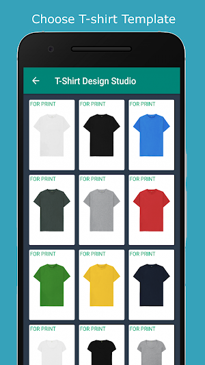 T-Shirt Design Studio Screenshot 1