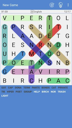 Free Word Search Puzzle - Word Find Screenshot 0