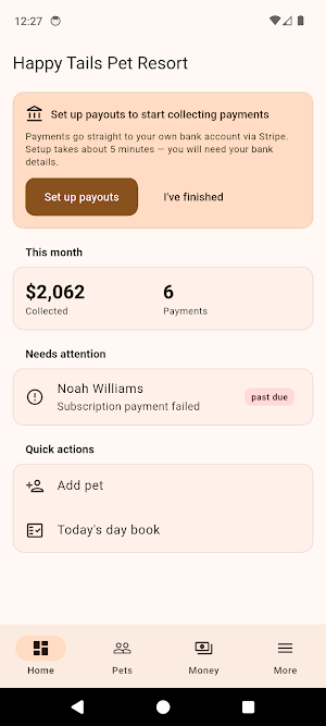 PackDesk: Daycare & Boarding Screenshot 0