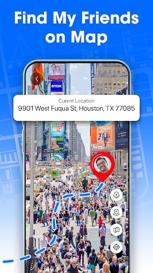 Phone Location Live GPS Maps Screenshot 1