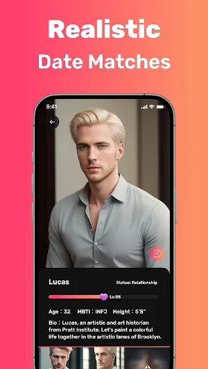 AI Boyfriend Fantasy Chat Screenshot 2