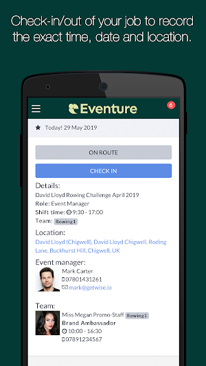 Eventure Staffing Screenshot 1
