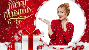 Christmas Photo Frame Editor Screenshot 1